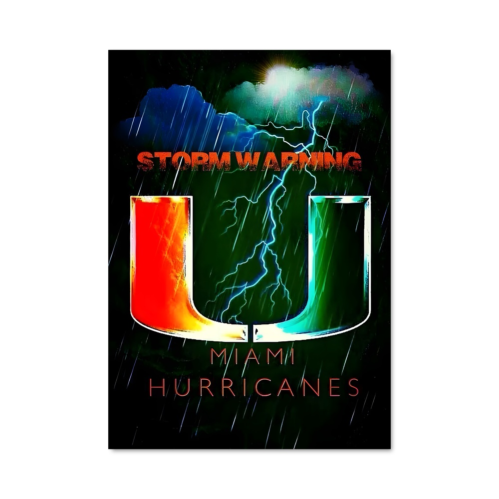 Poster Hurricanes en Fête